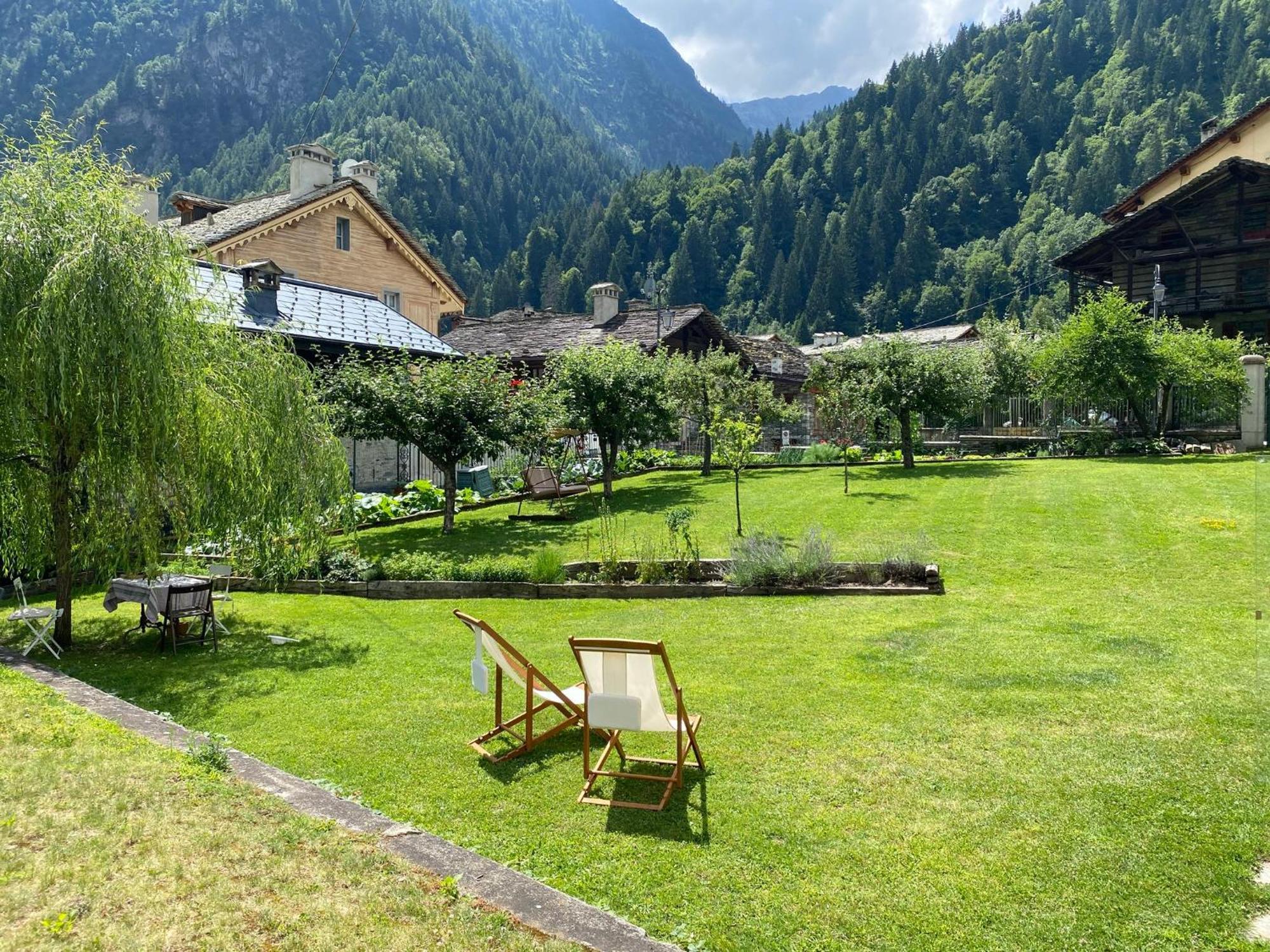 L'Aria Di Casa Bed and Breakfast Alagna Valsesia Εξωτερικό φωτογραφία