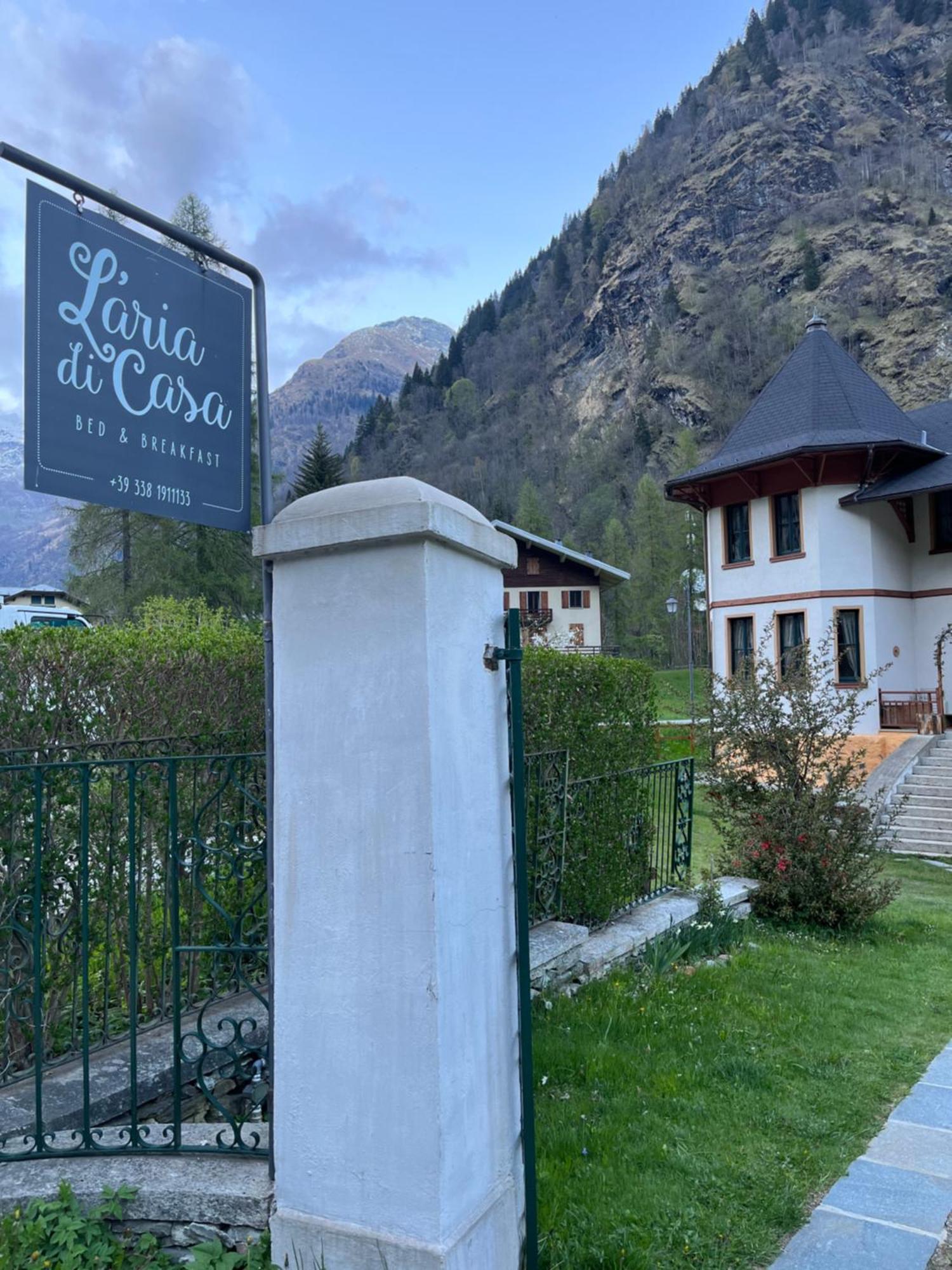 L'Aria Di Casa Bed and Breakfast Alagna Valsesia Εξωτερικό φωτογραφία